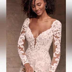 Maggie Sottero Tuscany Royale detachable sleeves